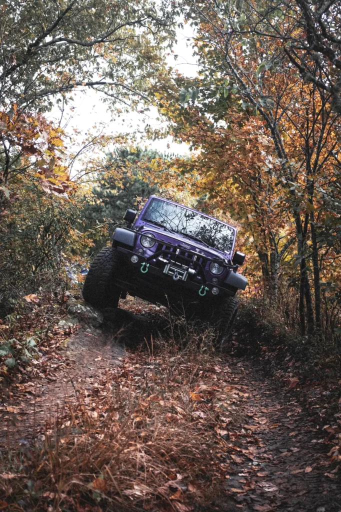 Image of aftermarket parts installed on white Rubicon Jeep by Mission Custom Jeeps